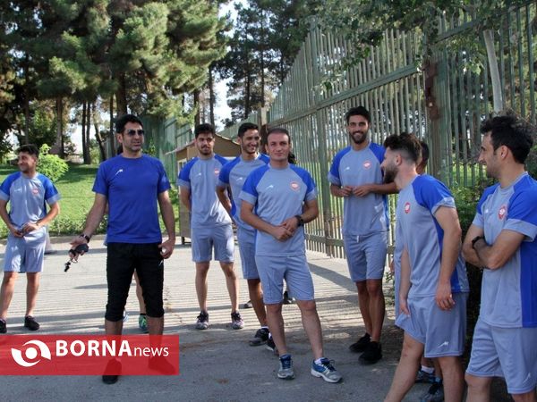 تمرینات تیم فوتبال سپیدرود رشت