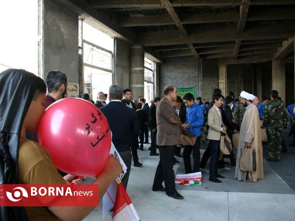 راهپیمایی روز ۱۳ آبان- شهرستان قدس