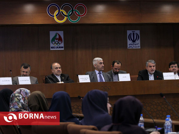 نشست مشترک فدراسیون های ورزشی با حضور سلطانی فر و وزیر جوانان و ورزش عراق