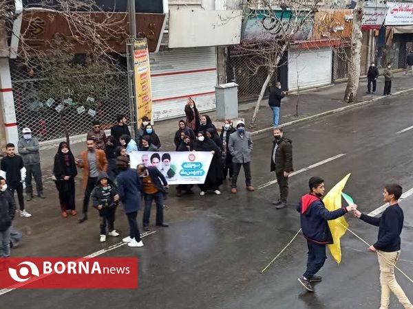 راهپیمایی۲۲ بهمن ۱۴۰۰ - گرگان