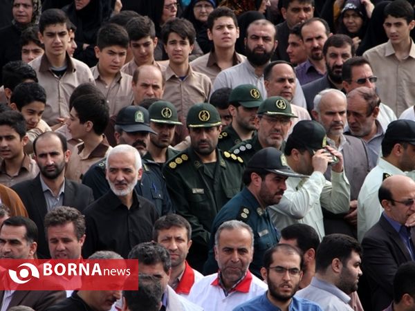 تشییع پیکر جان‌باختگان گیلانی فاجعه منا در رشت