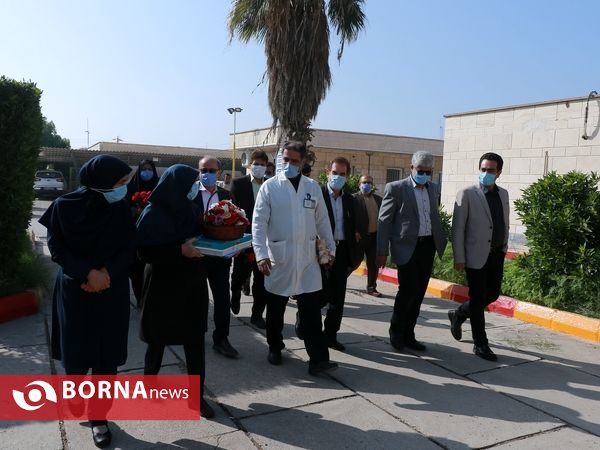 آیین تقدیر از پرستاران جنوب غرب خوزستان