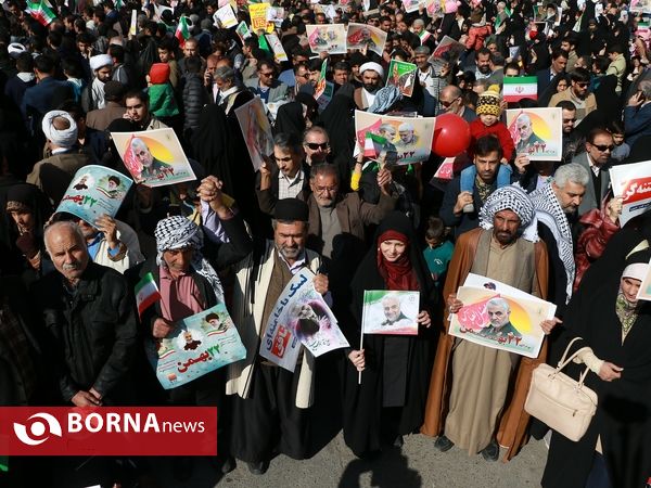 راهپیمایی یوم الله 22 بهمن در اهواز