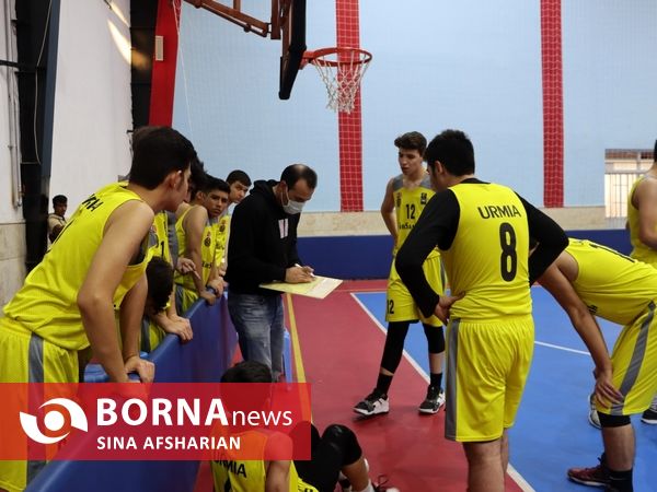 مسابقات بسکتبال قهرمانی نوجوانان استان آذربایجان‌غربی