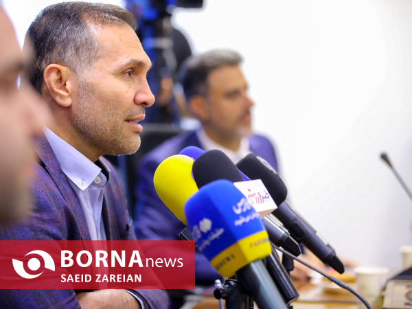 نشست خبری مدیرعامل سازمان ورزش شهرداری تهران