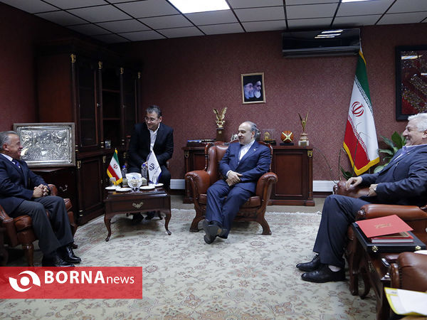 دیدار وزیر ورزش و جوانان با رییس فدراسیون بین المللی بدن سازی و پرورش اندام