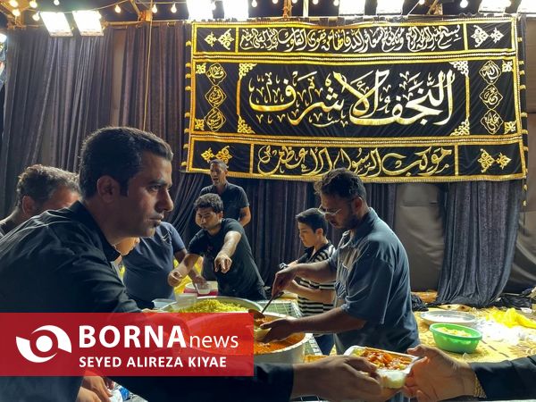 حرم حضرت علی(ع) در شب اربعین حسینی