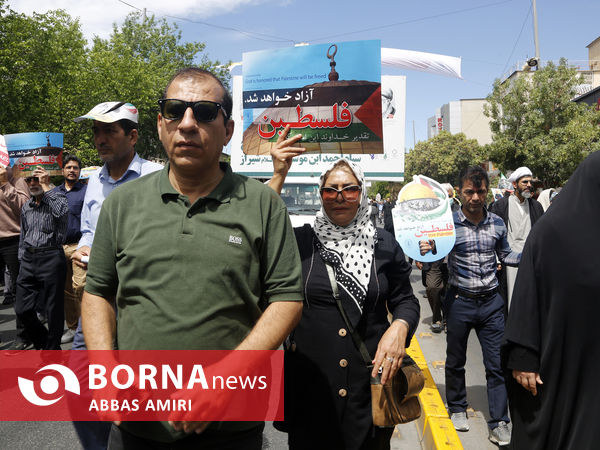 راهپیمایی روز جهانی قدس - شیراز