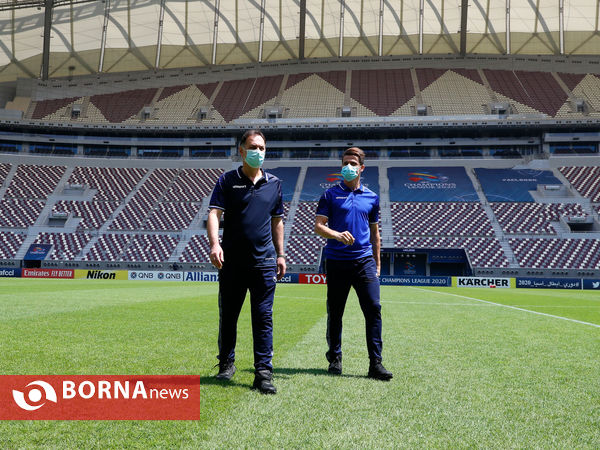 کنفرانس خبری دیدار استقلال ایران -الشورطه عراق
