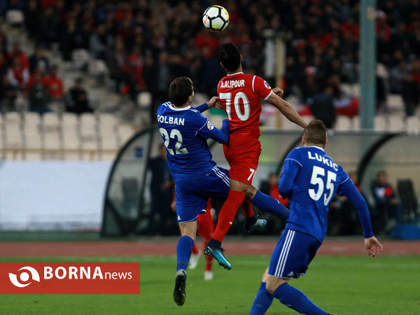 دیدار تیم های فوتبال  پرسپولیس- نسف قارشی ازبکستان