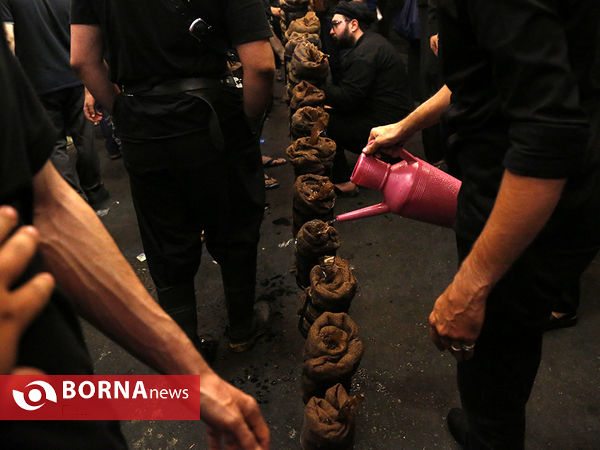 مشعل‌گردانی اعراب مقیم شهر‌ری