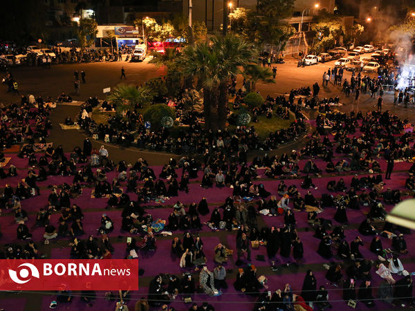 مراسم احیاء شب بیست ویکم ماه مبارک رمضان - میدان فلسطین