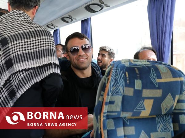 حضور کاروان جامعه ورزش و جوانان در راهپیمایی اربعین