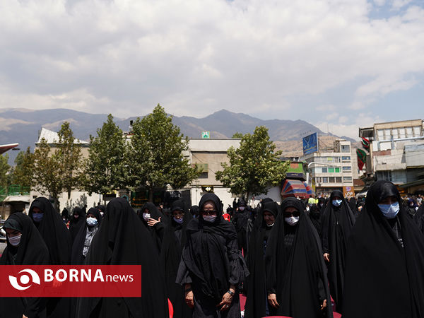 عزاداری روز تاسوعا در میدان تجریش - ۲