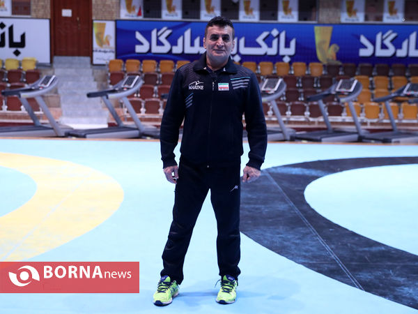 تمرین تیم ملی کشتی فرنگی
