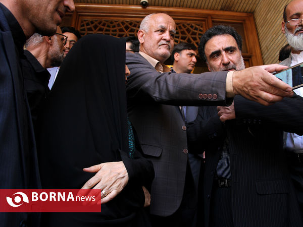 مراسم ترحیم پدر " مصطفی تاجزاده "