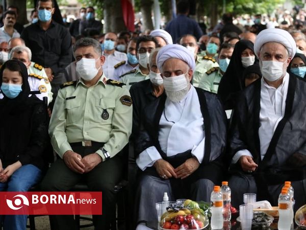 مراسم سومین روز شهادت سرگرد امید چای پز