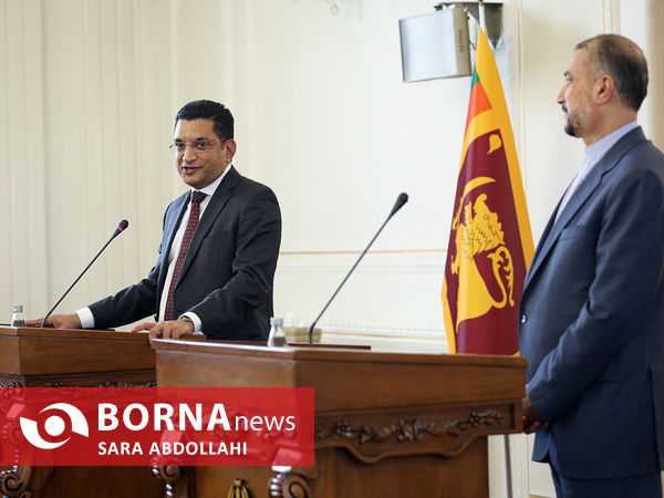 دیدار وزرای خارجه ایران و سریلانکا