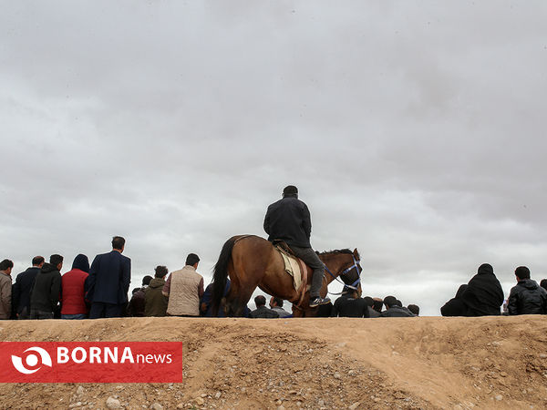 کشتی با چوخه در گود زینل خان - اسفراین