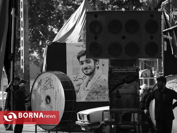 عزاداری مردم تبریز در عاشورای حسینی