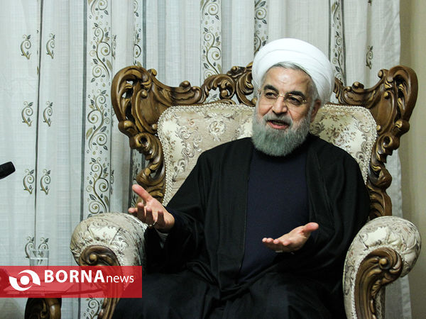 دیدار رئیس جمهوری با جانباز سوری