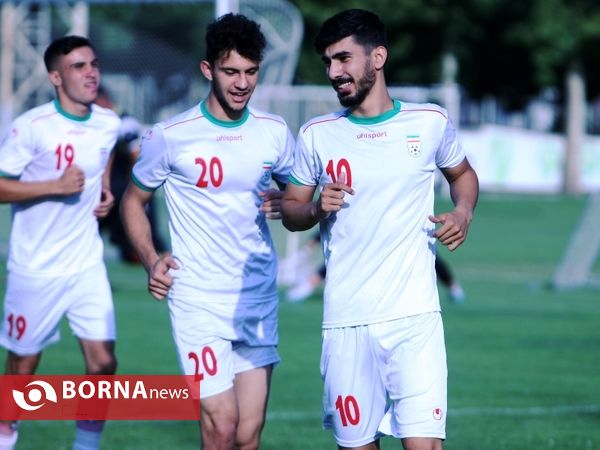 تمرینات تیم ملی فوتبال امید ایران