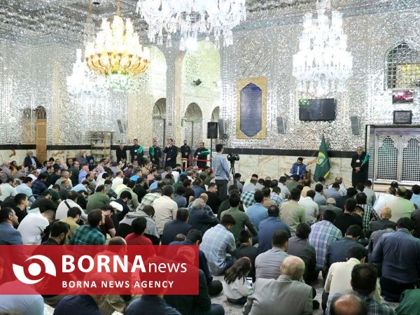 مراسم غبارروبی حرم مطهر حضرت عبدالعظیم حسنی (ع)