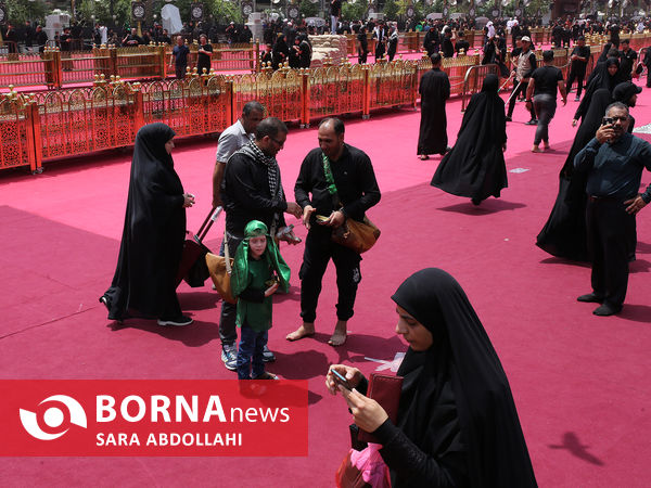 عزاداری تاسوعای حسینی در بین الحرمین