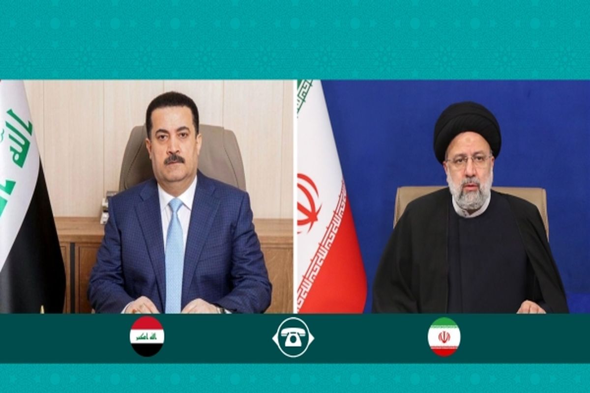 نخست وزیر عراق عید فطر را به رئیسی تبریک گفت