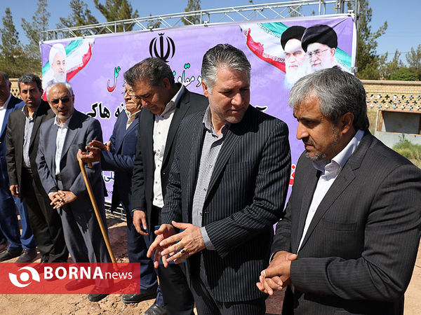 آیین کلنگ‌زنی خانه هاکی در کرمان