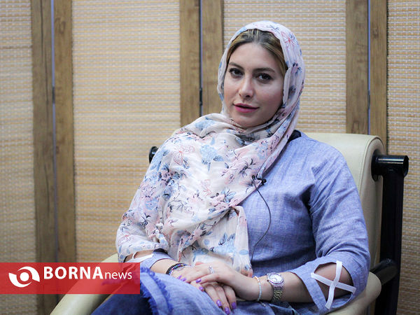 حضور فریبا نادری در خبرگزاری برنا