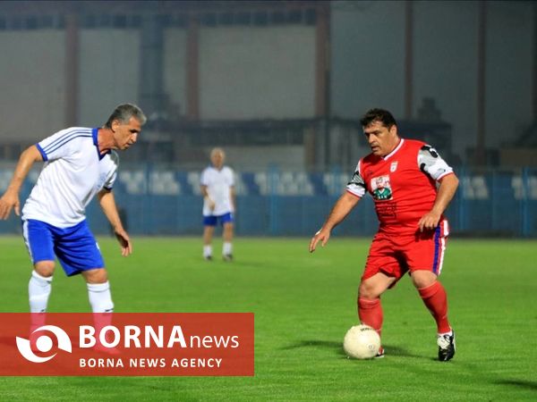 در حاشیه دیدار دوستانه پیشکسوتان تیم ملی _ پیشکسوتان ملوان