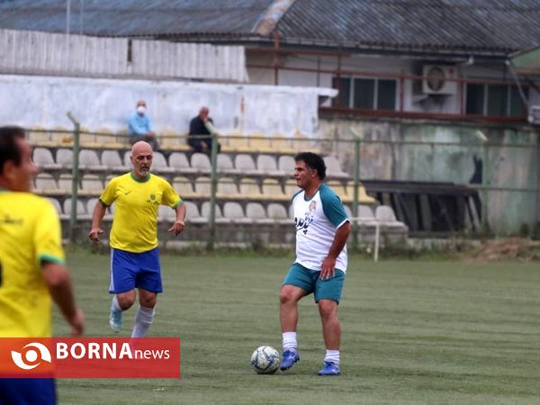 دیدار دوستانه دوتیم پیشکسوتان لاهیجان-  چوکا تالش