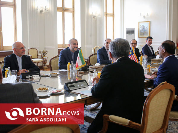 دیدار وزرای خارجه ایران و مالزی