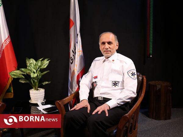 حضور رییس اورژانس کشور در خبرگزاری برنا
