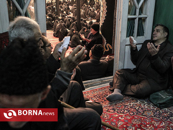 عزاداری ایام فاطمیه در حسینیه سادات اخوی
