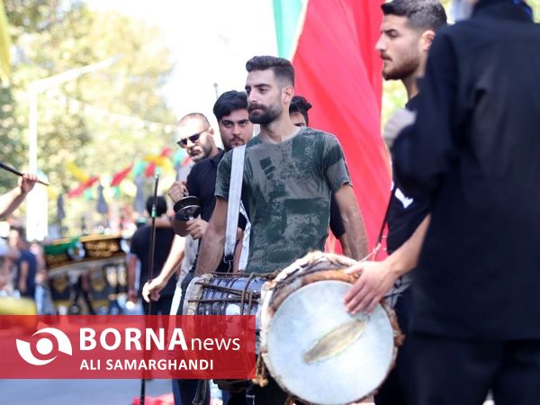 پیاده روی جاماندگان اربعین در بندرانزلی