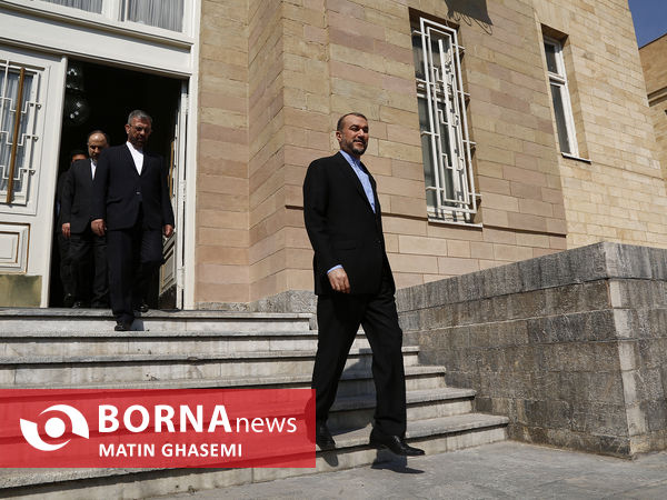 دیدار وزرا خارجه ایران و بلاروس