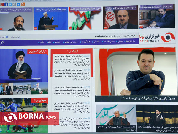 در حاشیه نمایشگاه مطبوعات "تیتر یک "