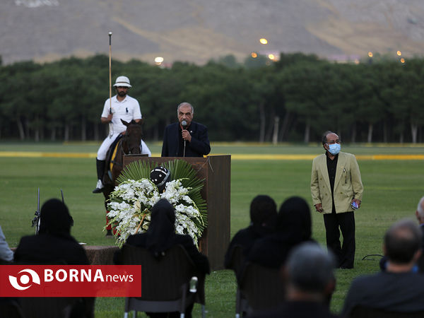 مراسم یادبود پیشکسوت چوگان شهید فریبرز تاج محرابی