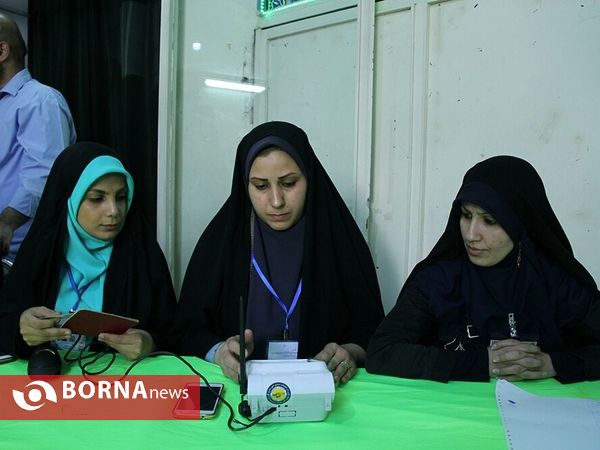 انتخابات ریاست جمهوری و شورای شهر و روستا در مسجد النبی -نارمک