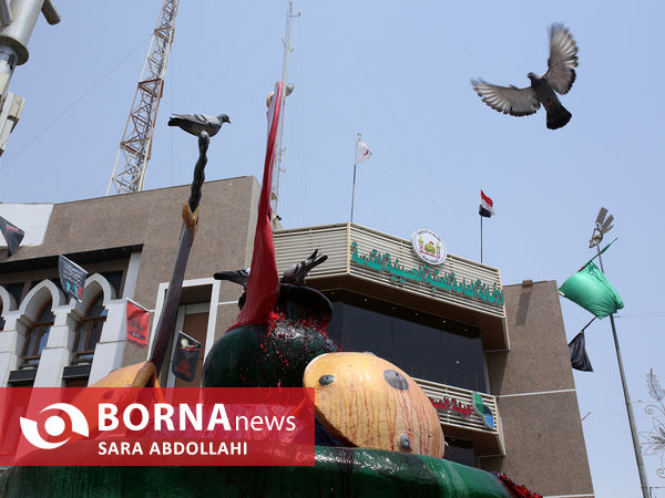 عزاداری تاسوعای حسینی در بین الحرمین