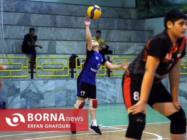 مسابقات والیبال بسیج رده نونهالان در ساری