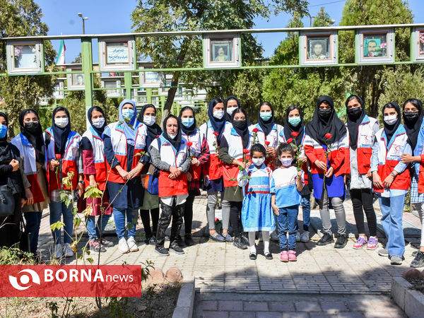 گلباران مزار ۱۰۴شهیده زن