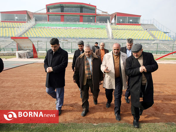 بازدید سرپرست باشگاه پرسپولیس از ورزشگاه قدس
