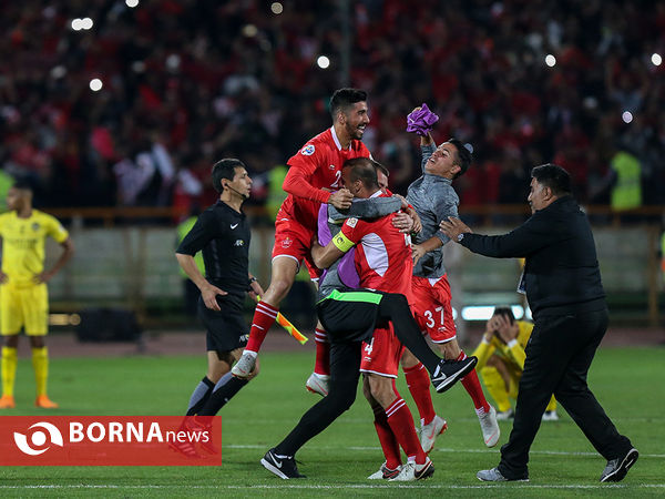 دیدار تیم های فوتبال پرسپولیس - السد