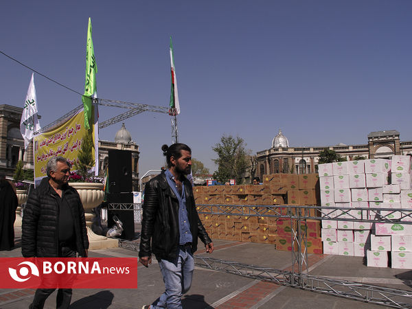 ارسال اقلام اهدایی به مناطق سیل زده