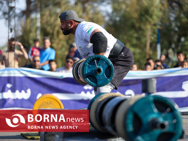 روز نخست مسابقات قویترین مردان کارگری