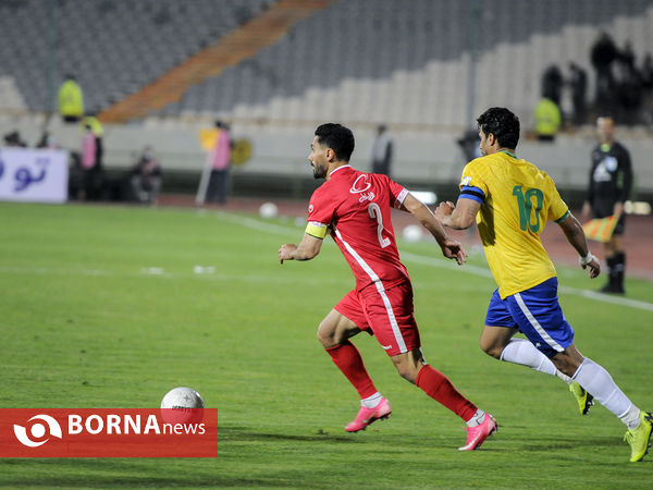 دیدار تیم های فوتبال پرسپولیس -صنعت نفت