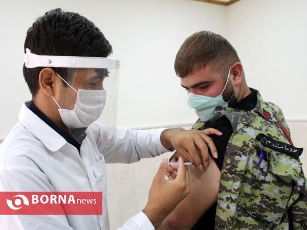 واکسیناسیون کرونا پرسنل وظیفه نیروی دریایی شمال کشور